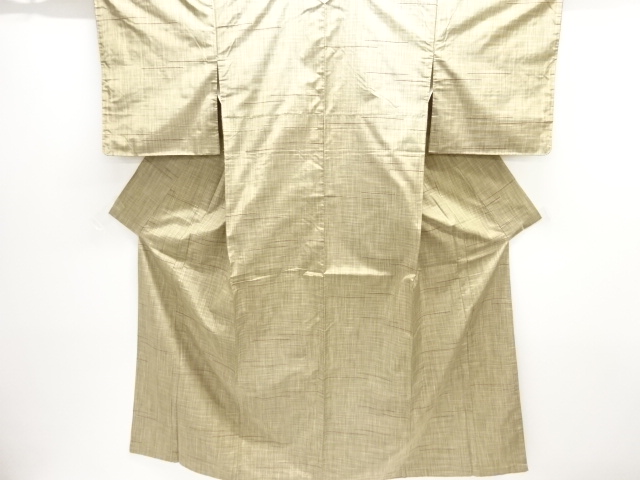 Japanese Kimono / Tsumugi Omeshi Silk